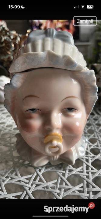 Pojemnik głowa dziecka Zielona Góra sprzedam