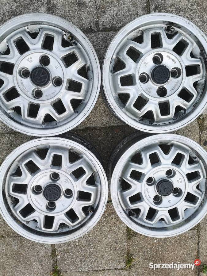Felgi aluminiowe 811601025A R13 4x100 GOLF AUDI osobowe lubuskie Bytom Odrzański