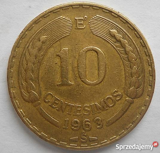 CHILE10 CENTESIMOS1963E mazowieckie