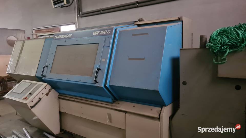 Tokarka CNC BOEHRINGER VDF 180 CU Łódź