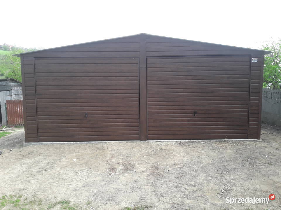 Garaż Blaszany Zadaszona Wiata Duża Hala