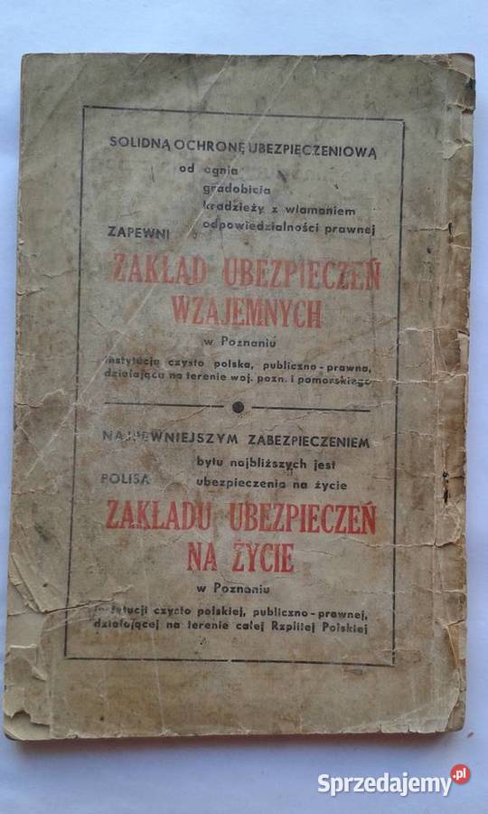 Kalendarz Królowej Wychodztwa Polskiego na 1939r Gdynia sprzedam