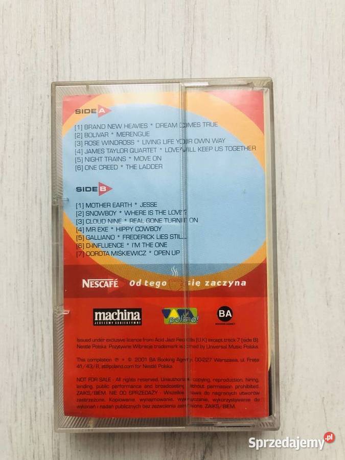 Kaseta audio Składanka kasety hity zagraniczne
