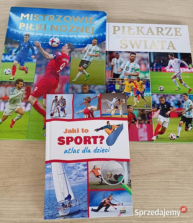 ksiązkipiłka nożna sport sprzedam