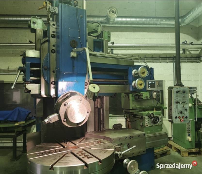 Tokarka karuzelowa 1512 Produkcja śląskie Częstochowa