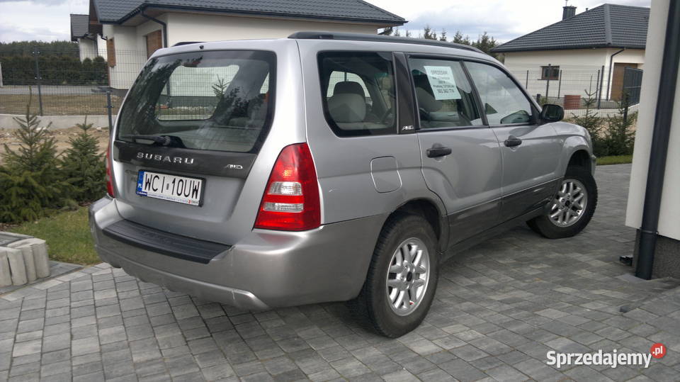 Subaru Forester 2.0X 2003 Ciechanów - Sprzedajemy.pl