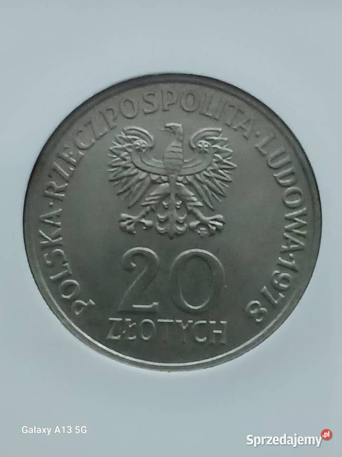 20 Interkosmos Hermaszewski 1978 r GCN MS65 Konin