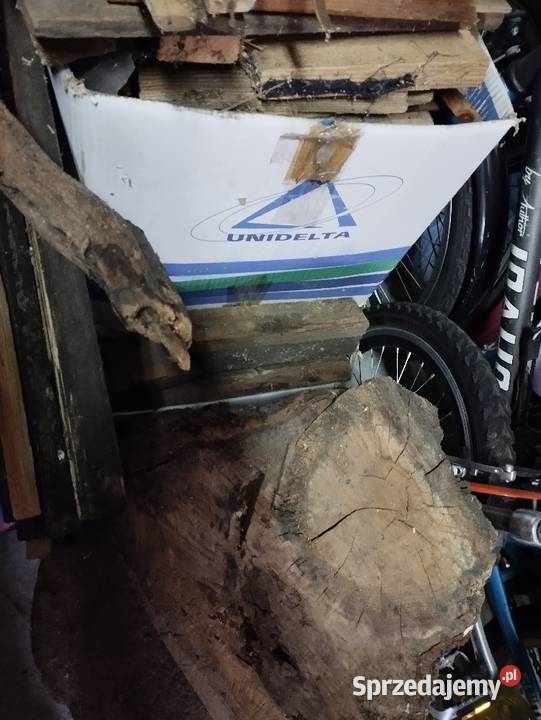 drewno drzewo na opal dwa duże kartony dwa Poznań