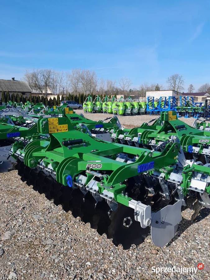 Brona kompaktowa Astat 3 m TOLMET talerzówka Dąbie