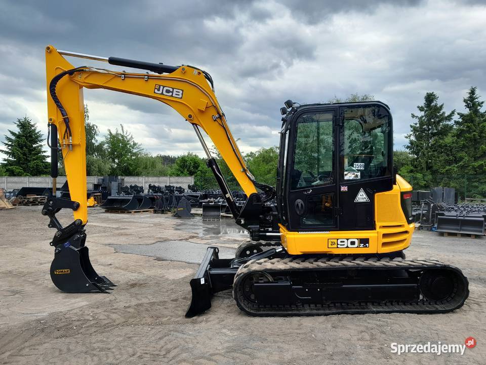 JCB 90Z1 2019R KOPARKA GĄSIENICOWA 9 TON CAT wielkopolskie Krotoszyn