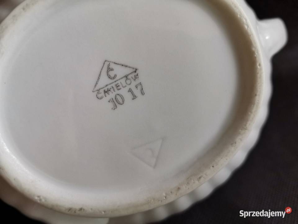 Stara przedwojenna cukierniczka porcelana Katowice