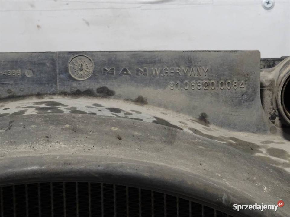 CHŁODNICA WODY 81066200084 RADIATOR Chłodnie wody