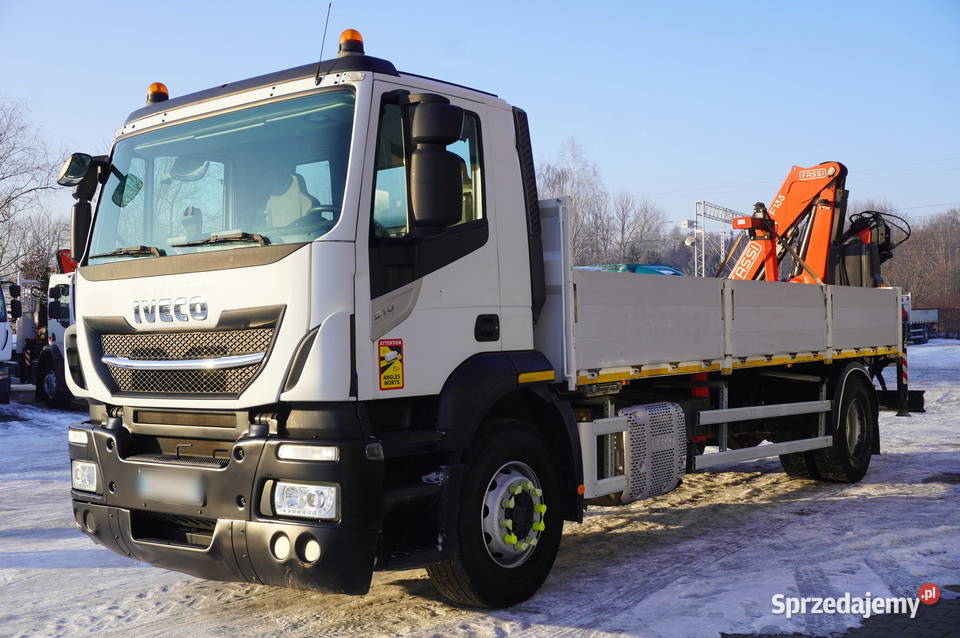 Iveco Stralis 19310 4x2 E6 100 FASSI F135A022 automatyczna Kraków