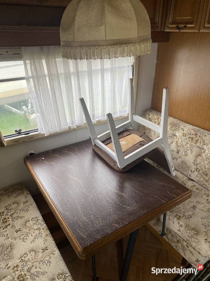 Przyczepa kempingowa hobby carawan Kempingowe Niechorze