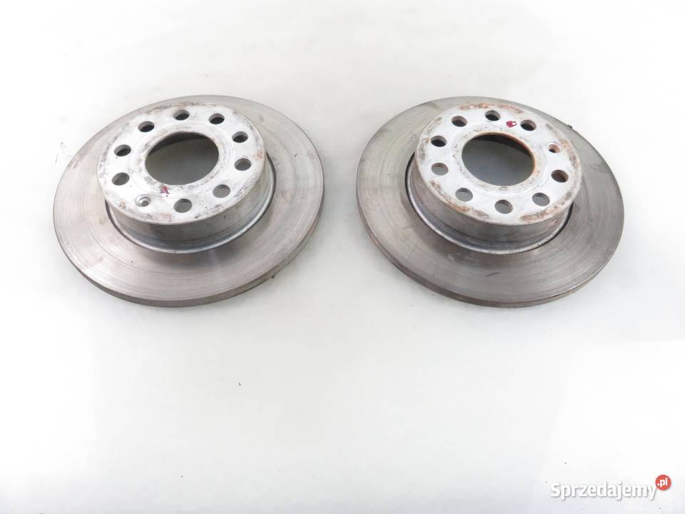TARCZE HAMULCOWE TYŁ VW CADDY III osobowe