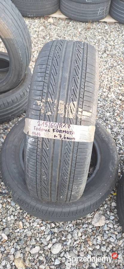 215 60 R17 Federal 2 lato PROMOCJA śląskie Gliwice