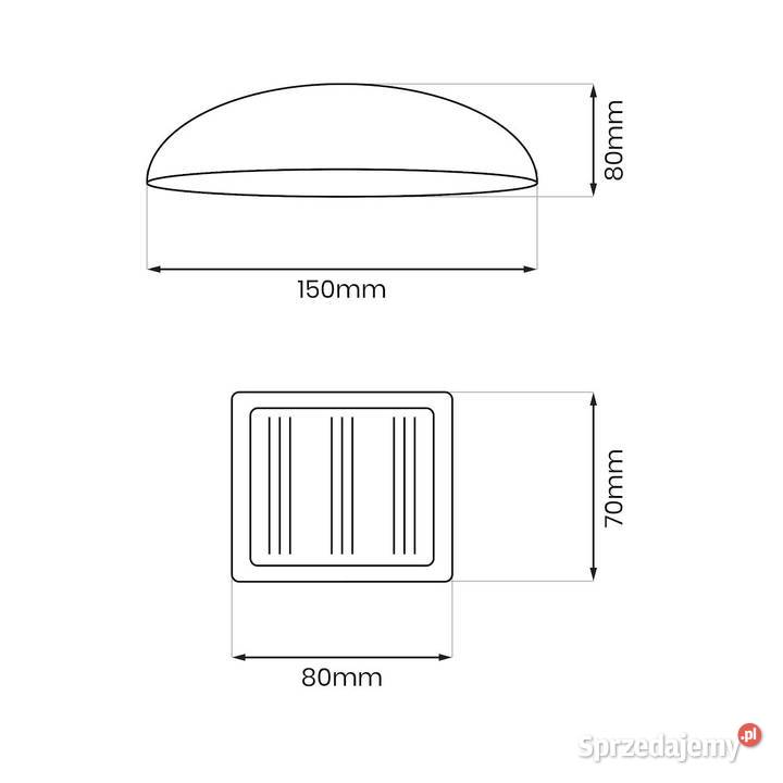 Lampa Solarna Hemi RGB IP44 Dekoracje ogrodowe Starokrzepice