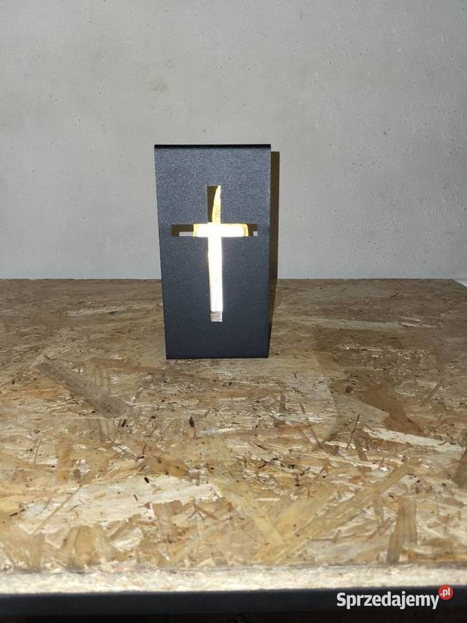 Metalowy znicz Częstochowa