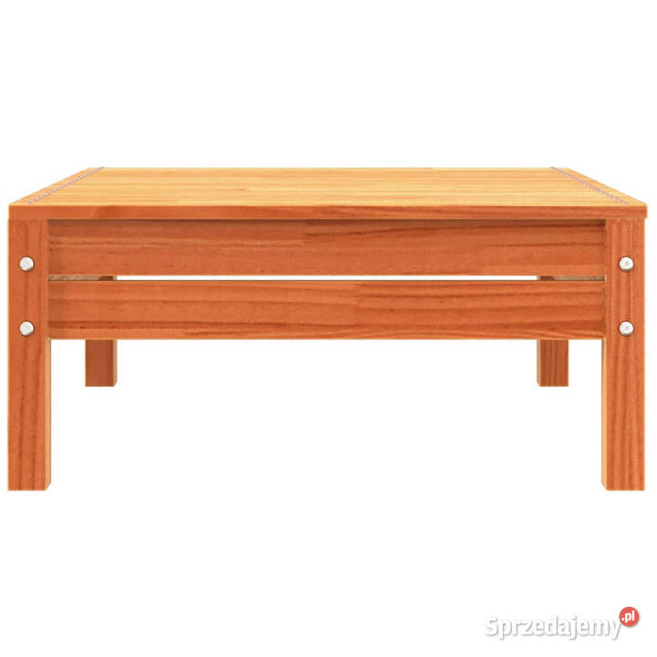 Ogrodowa sofa 3osobowa woskowy brąz lite drewno Warszawa