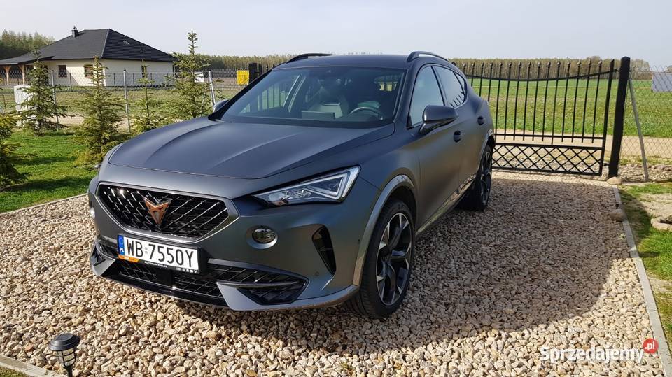 CUPRA FORMENTOR 15 TSI 150 Bezwypadkowy Pierwszy mazowieckie Warszawa