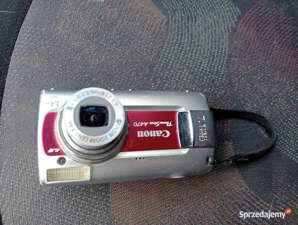 Aparat Canon PowerShot A470 Wojkowice