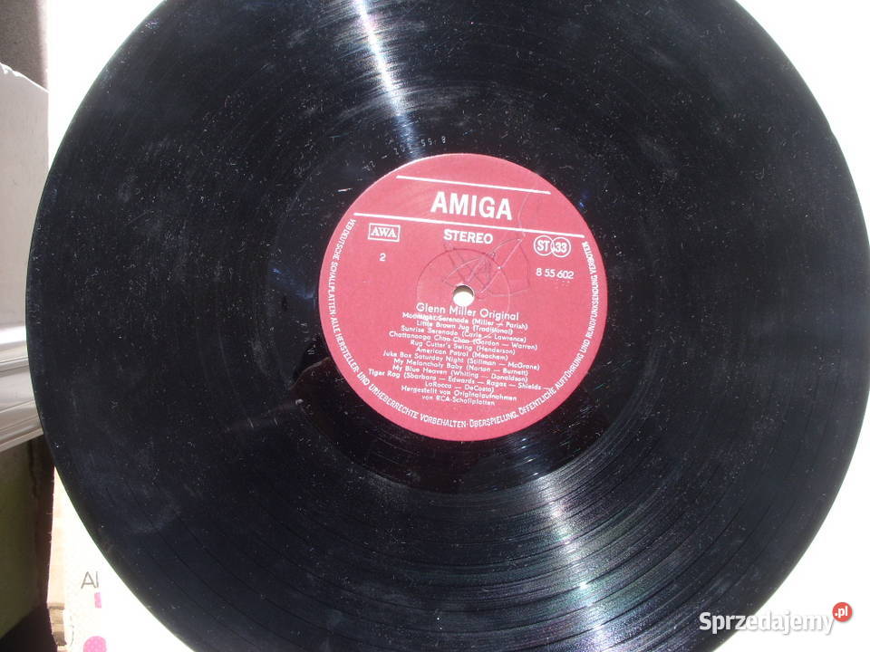Winyl LP GLENN MILLERORIGINAL AMIGA 8 55 602 Wołów sprzedam
