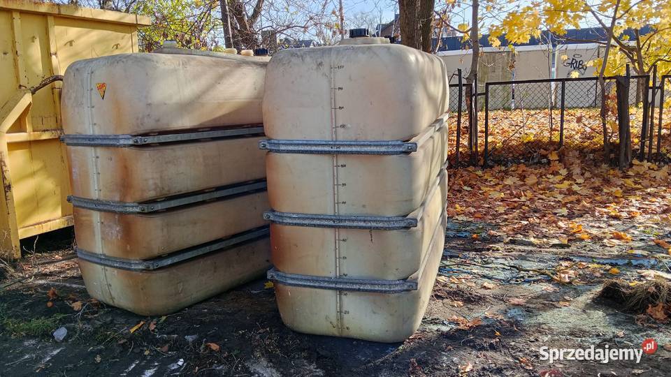 Zbiornik 2500L na opał 2 sztuki