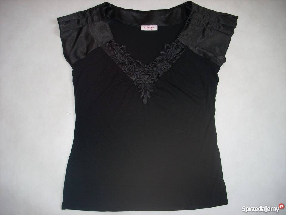 ORSAY piękna bluzeczka Satynowy Haft 38 M Nowy Sącz