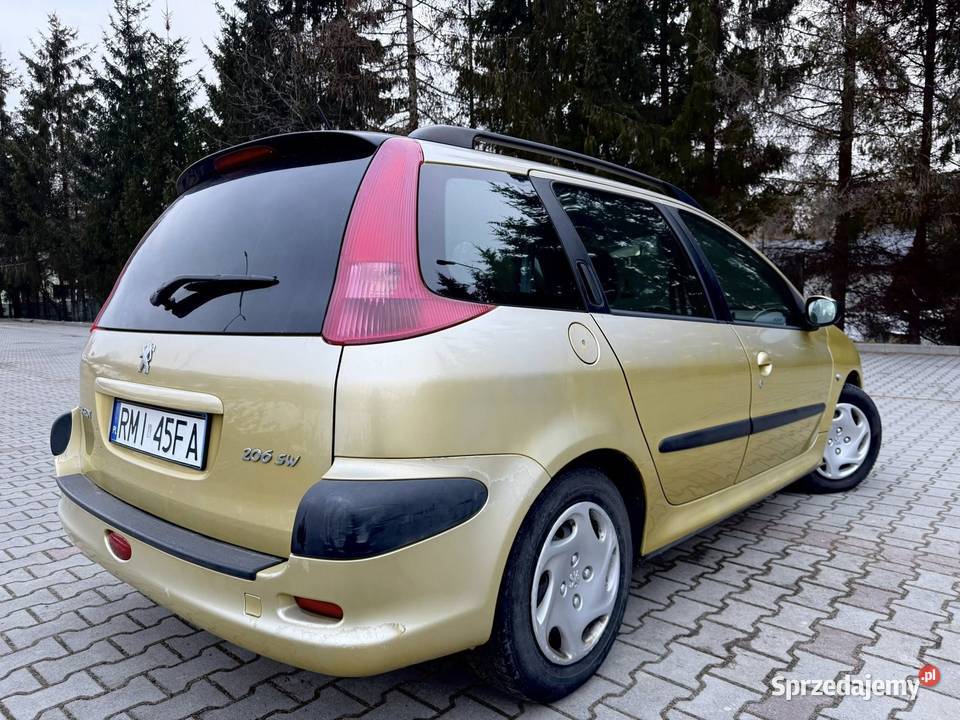 posiadam do sprzedania na dzień dzisiejszy manualna 206 Dębica
