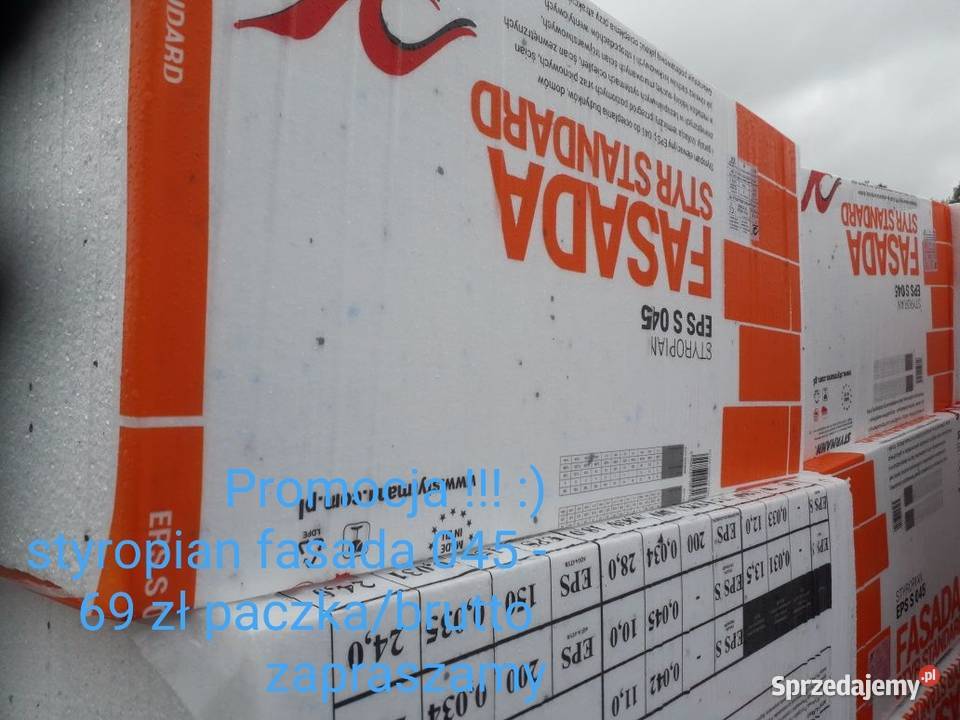 Styropian Fasada 045 69 pączka Materiały budowlane Karmanowice sprzedam