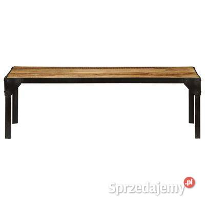 vidaXL Stolik kawowy surowe drewno mango i stal Warszawa