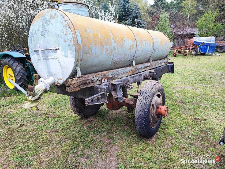 Przyczepa rolnicza z beczka Zielona Góra