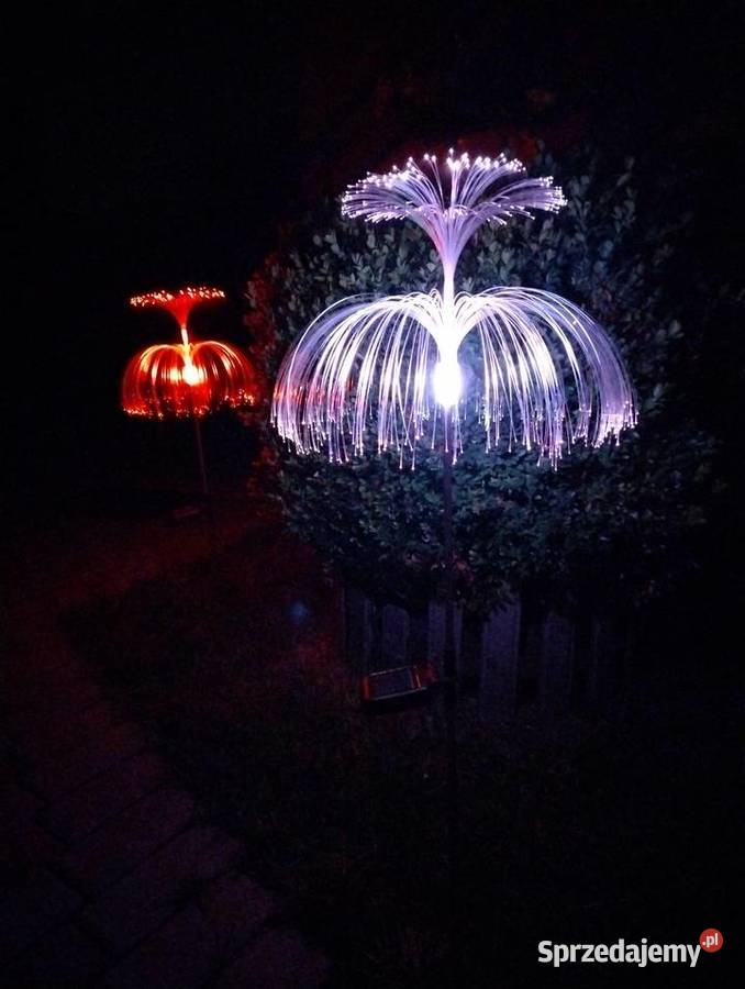 NOWE Lampki Solarne Ogrodowe LED trójwarstwowa śląskie Blachownia