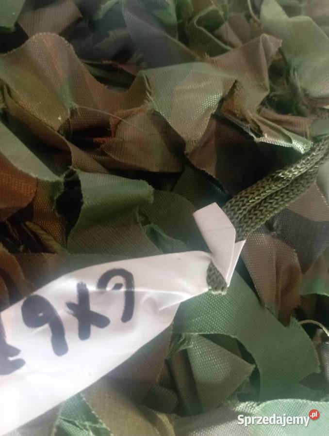 Siatka maskująca 6x6 śląskie Częstochowa