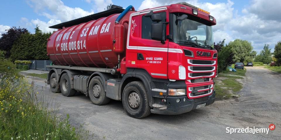 Scania asenizacyjna beczka 2012 Wierzbica