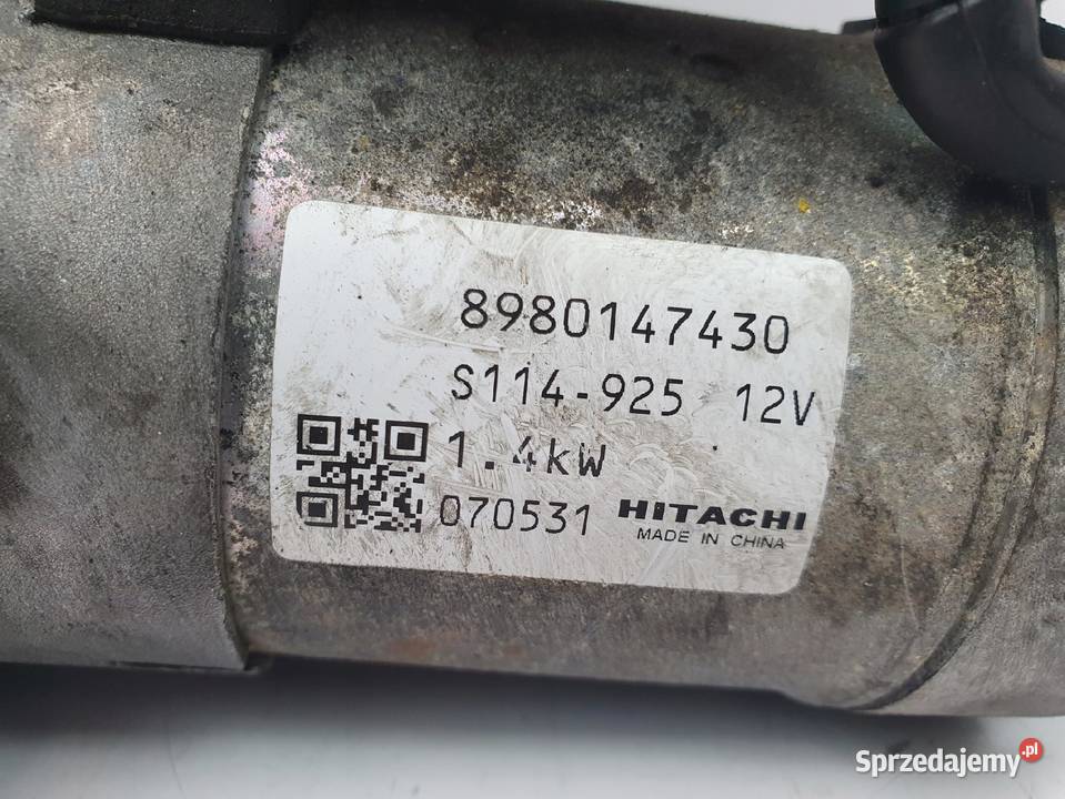 ROZRUSZNIK Opel Zafira B Astra J 17 CDTI Chełm
