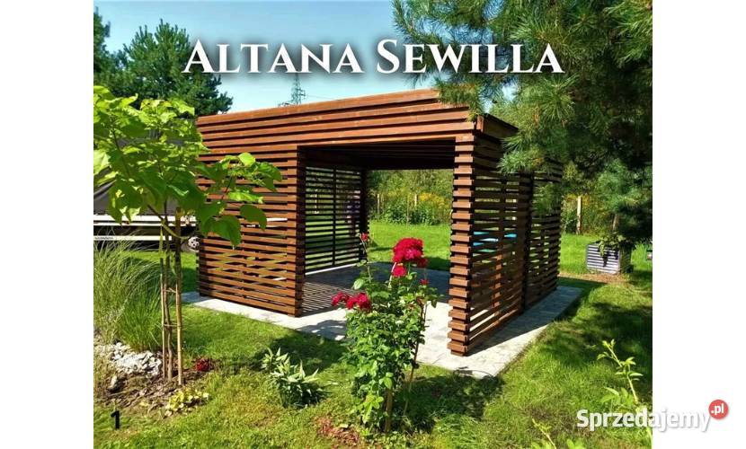 Altana drewniana nowoczesna Sewilla Szybka łódzkie Łódź sprzedam