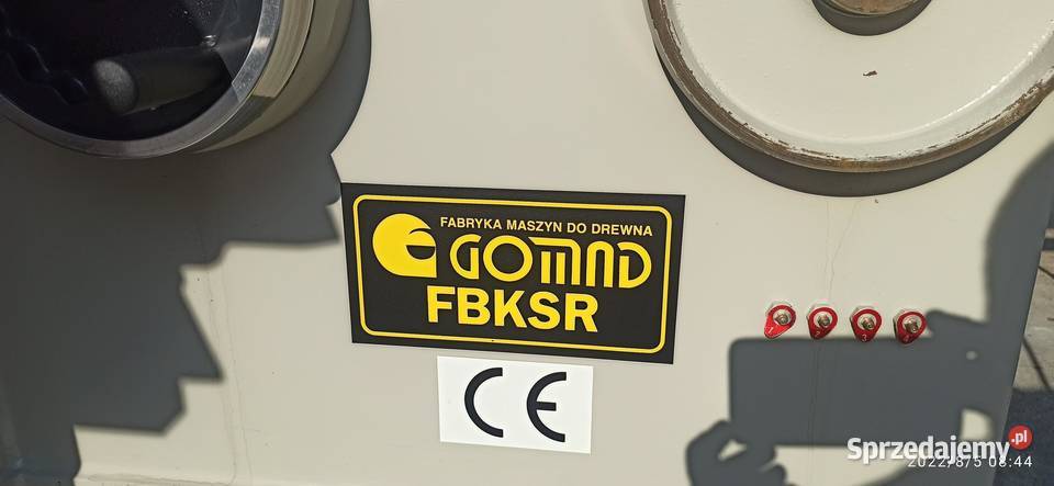 piła formatowa gomad FBKSR z odciągiem 2011 Kłodawa