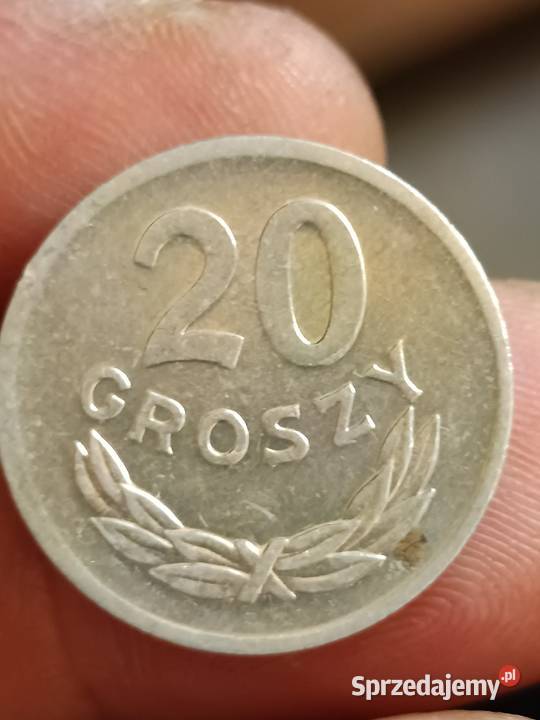 Sprzedam 20 gr 1985 r mala skretka Numizmatyka Chełm
