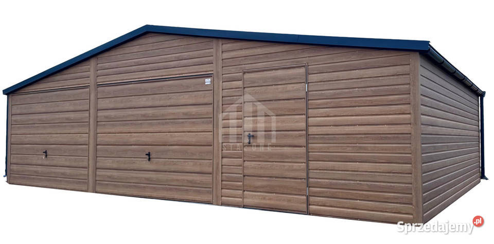 Garaż blaszany 9x5m 2x brama 2x okno drzwi 412zł/m2 zachodniopomorskie Koszalin