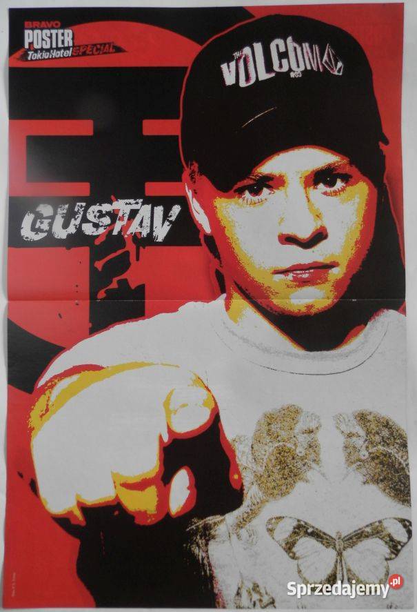 PLAKATY GUSTAV SCHFER TOKIO HOTEL WYPRZEDAŻ Bydgoszcz sprzedam