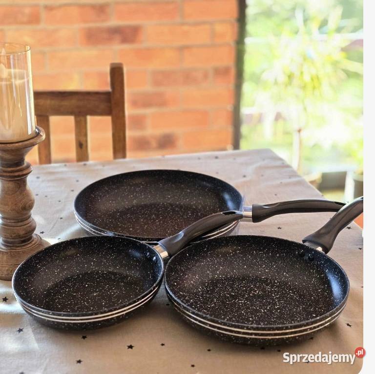 109 Patelnię aluminiowe z powłoką marmurkowa Dom i Ogród Zabrze