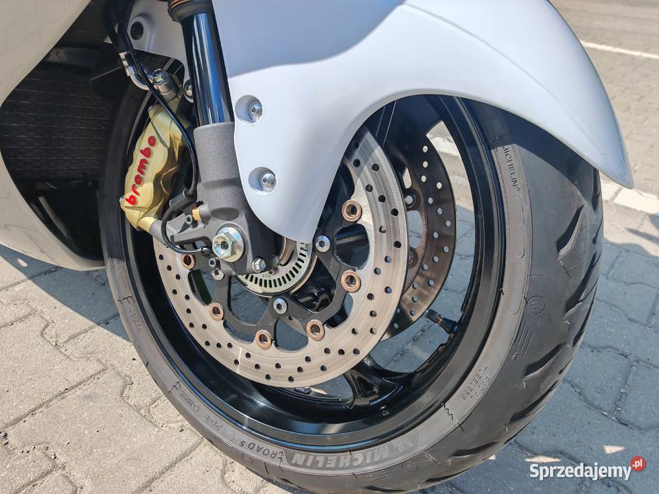Suzuki Hayabusa Gsx 1300 R White Ice Blue 2010 benzyna