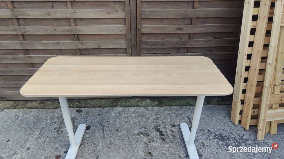 Biurko IKEA Bekant 140x60 regulowana wysokość mazowieckie