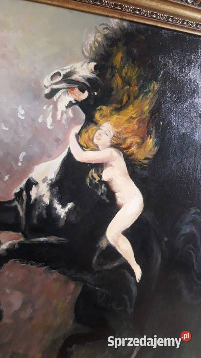 Obraz olejny na płótnie Szał uniesień wg W Dzierżążno