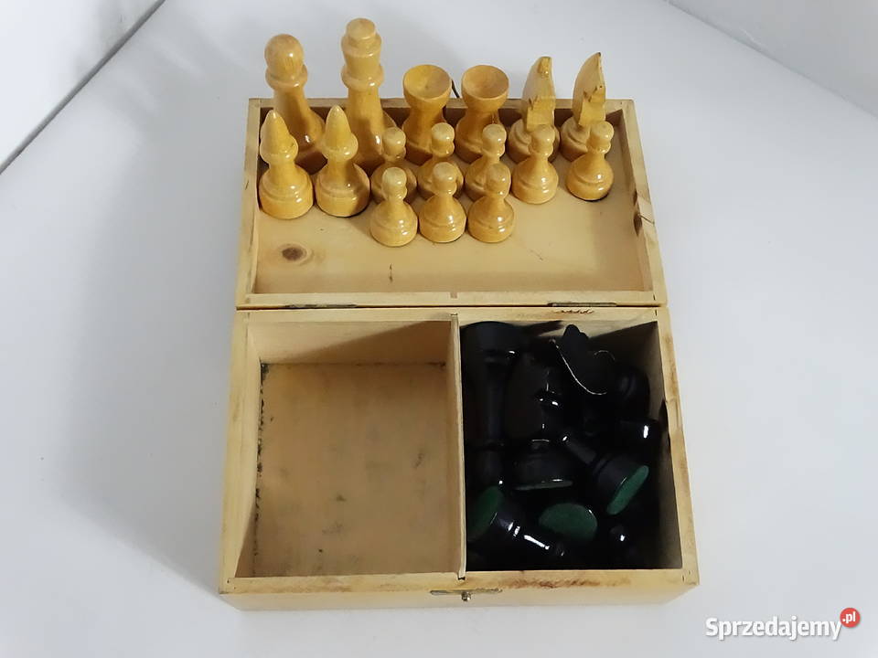 Oryginalne Szachy Drewniane 1961 SC Zuffenhausen