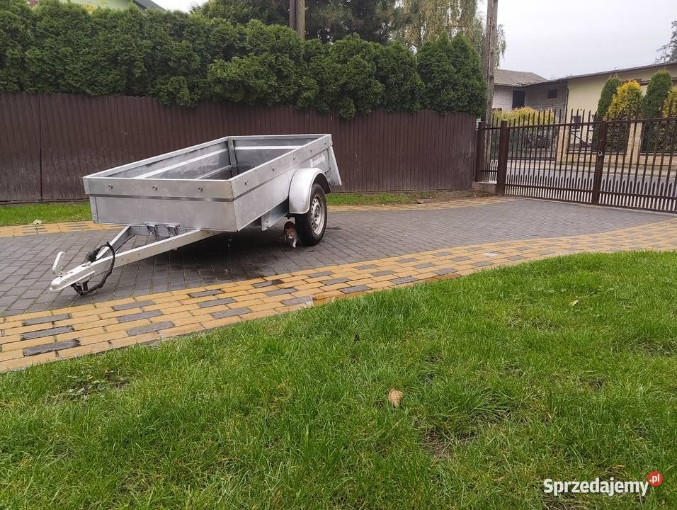 Przyczepka samochodowa brenderup z wywrotem Wągłczew sprzedam
