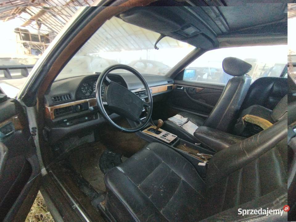 Mercedes SEC560 Sklasa coupe C126 projekt półautomatyczna Lublin