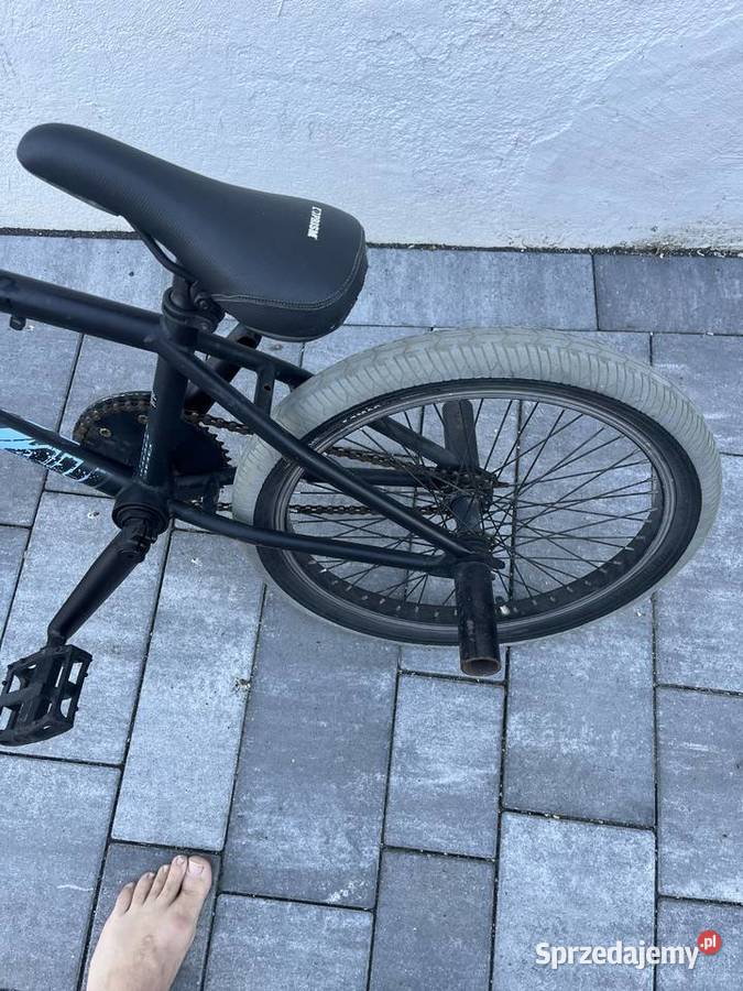 BMX rower czarny