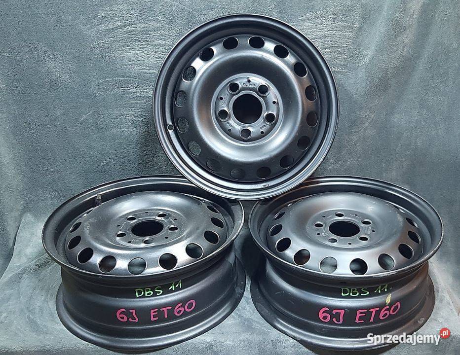 DBS11 Felga stalowa 2 6Jx15H2 ET60 5x112 CH 666 Włoszczowa